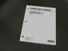 47412148 NEW HOLLAND Workmaster Tractor Operators Manual Book