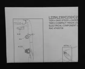 47420736 NEW HOLLAND Mechanical Skid Steer Loader Tractor