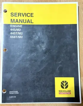 668T NEW HOLLAND Engine Service Manual
