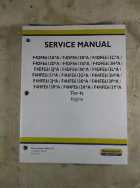 84392377 NEW HOLLAND Tier Engine Service Manual
