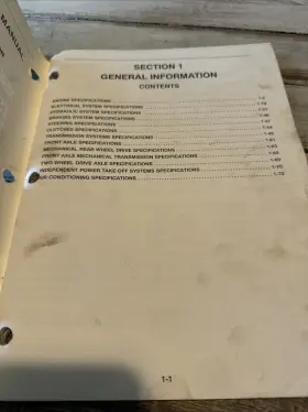 86572173 NEW HOLLAND Tractor General Service Repair Manual #2