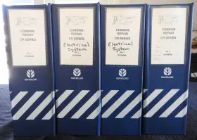 87036598 NEW HOLLAND Combine Service Manual Set