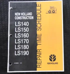 87036836 NEW HOLLAND Skid Steer Repair Manual