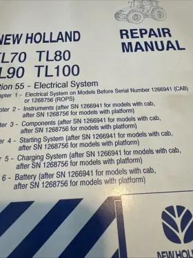 87043523 NEW HOLLAND Electrical Tractor Repair Manual Service #2