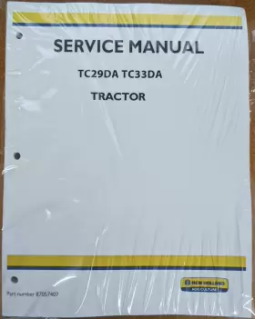87057407 NEW HOLLAND Tractor Service Repair Manual #2