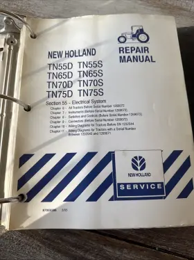 87059386 NEW HOLLAND Electrical Repair Manual Service Book