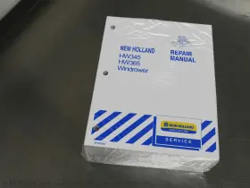 87576216 NEW HOLLAND Windrower Service Manual Repair Book