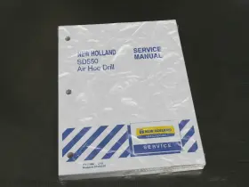 87657956 NEW HOLLAND Air Hoe Drill Service Manual Repair Book