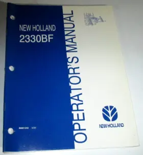 HS18 NEW HOLLAND Frame Tractors Operators Manual Nh