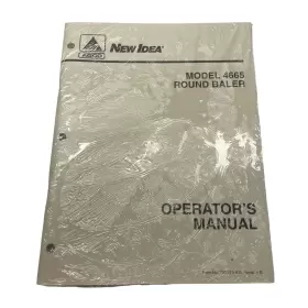 4665 NEW IDEA Round Baler Operators Manual