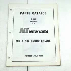 B-109 NEW IDEA Round Baler Manual