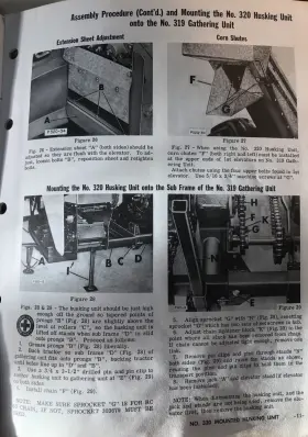 P-203 NEW IDEA Husking Unit Operators Manual Book #2
