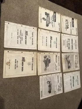 P-219 NEW IDEA Unit Operator Manual Catalog