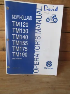 82999263 NEWHOLLAND Operators Manual