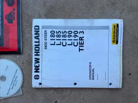 C190 Nh Skid Steer Operators Manual Packet