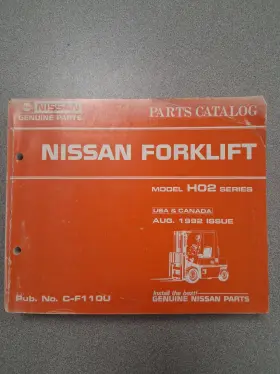C-F110U NISSAN Forklift Catalog