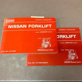 CF390 NISSAN Uc Fork Lift Manual Book Catalog
