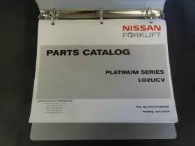 CF570-UBOOK NISSAN Forklift Platinum Catalog