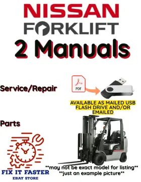 GQ02L30U NISSAN Forklift Service Repair Manual Pdf Usb