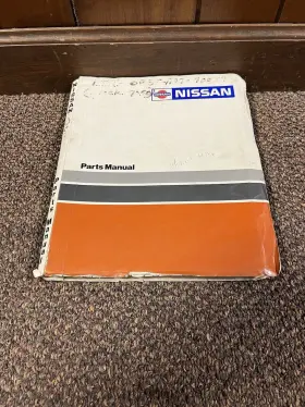 OR45 NISSAN Electric Lift Book Catalog