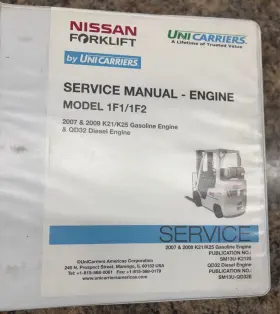 QD32 NISSAN Unicarriers Serv Gas Diesel