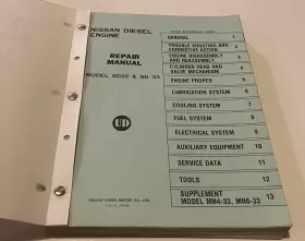 SD22 NISSAN Service Manual Diesel Engine #3