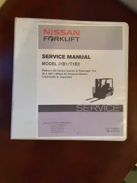 T1B2 NISSAN Forklift Service Cush Pneum Tire