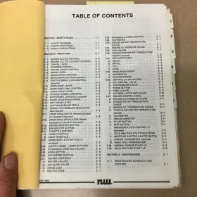 5065 NORTHWEST Crane Operators Service Manual Dragline Boom #3