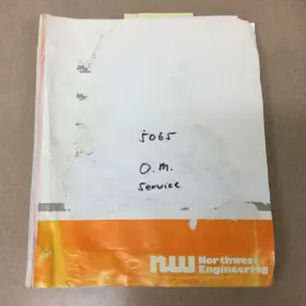 5065 NORTHWEST Crane Operators Service Manual Dragline Boom