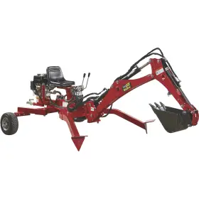 4014557 NORTRAC Towable Backhoe Trencher