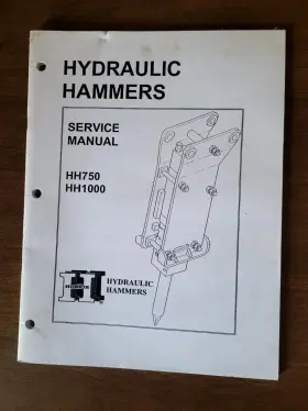 HH750 NPK Hydraulic Hammers Service Manual