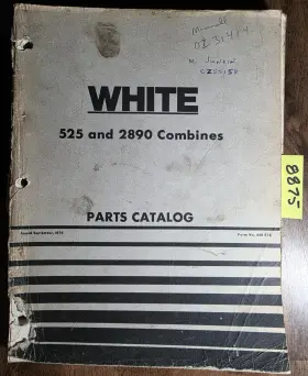 2890 OLIVER Cockshutt Minneapolis Moline Combine Catalog