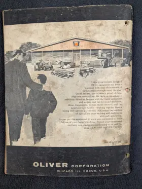 446-532 OLIVER Combine Operators Manual #3