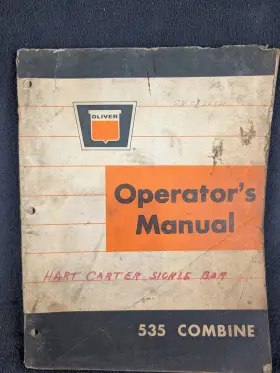 446-532 OLIVER Combine Operators Manual