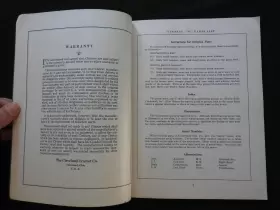 W-12-20 OLIVER Cletrac Crawler Tractor Catalog Manual #3