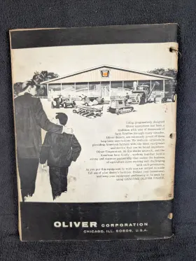 W446503 OLIVER Combine Operators Manual Tractor Farm #2