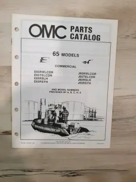 987259 OMC Catalog Service Manual