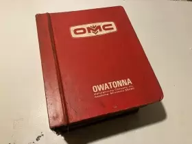 3330 OMC OWATONNA Mustang Service Binder