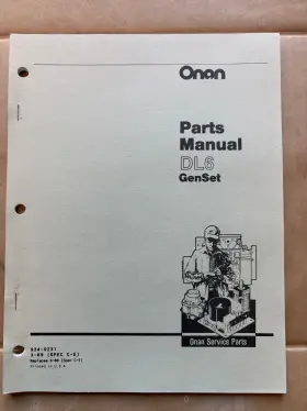 924-0231 ONAN Manual