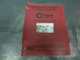 973-304 ONAN Dyc Electric Generating Operators Manual Catalog