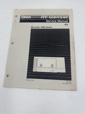 981-0506 ONAN Gensets Service Repair Manual