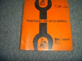 FMC-030 OTIS BAKER Forklift Service Repair Manual Xz