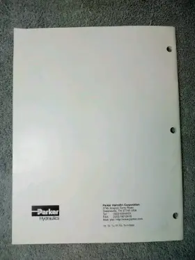 1512-003-M1-USA PARKER Tb Tj Tf Tg Th Hydraulic Motor Service #2