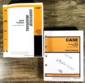 2470 PEACEFUL CREEK Tractor Service Manual Catalog Repair Set