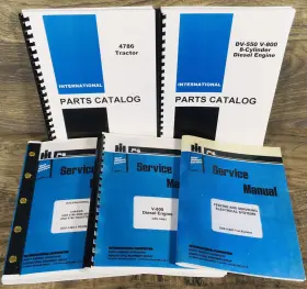 4786 PEACEFUL CREEK International Tractor Service Catalog Set
