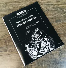 616695721740 PEACEFUL CREEK Kohler Engine Service Manual