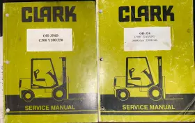 C500 PEACEFUL CREEK Clark Service Manuals