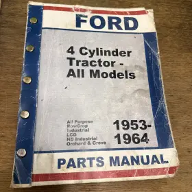 4000 PEACEFUL CREEK Ford Tractor Master Manual Catalog