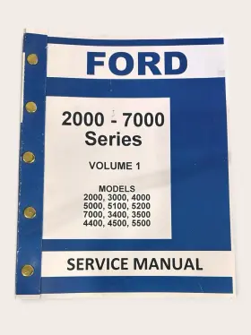 7000 PEACEFUL CREEK Ford Tractor Service Repair Manuals