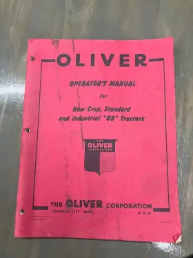 752589921497 PEACEFUL CREEK Oliver Tractor Owners Operators